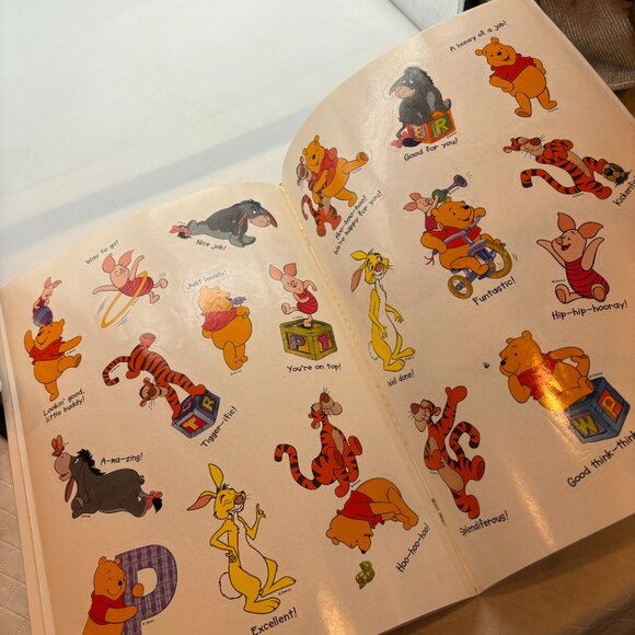 Disney Winnie the Pooh & Friends Pooh Tigger Educational Work Books w/ Stickers - Picture 8 of 11